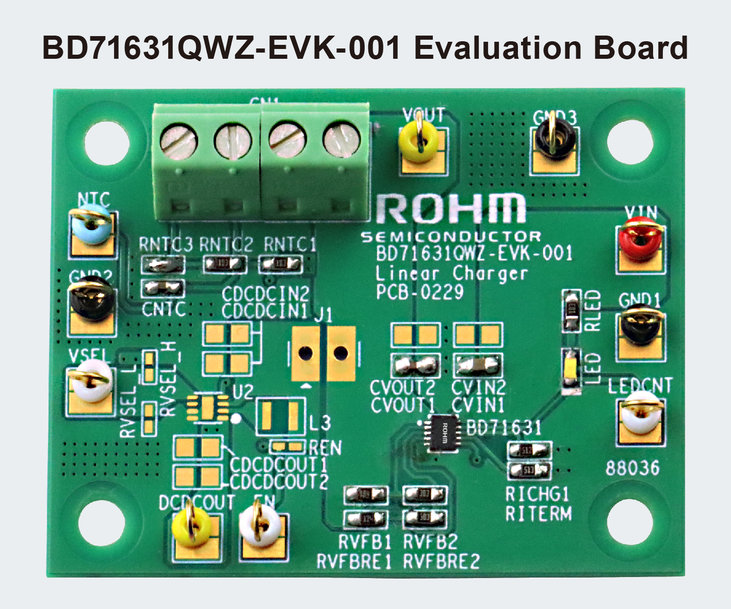 ROHM Battery Charger IC: Charging Low-Voltage Rechargeable Batteries